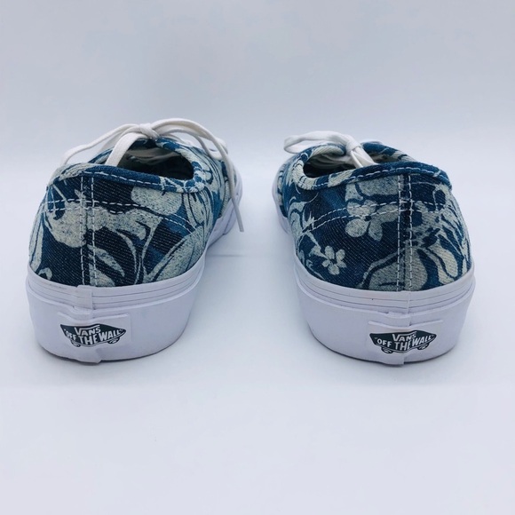 VANS OFF THE WALL - UNISEX FLORAL DENIM SNEAKERS - Picture 4 of 12